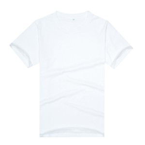 【2014新品】高品质莱卡棉空白文化衫（可印字或图案）